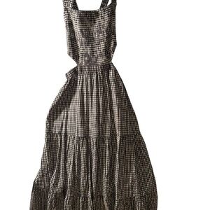 American Eagle Outfitters Black and White Maxi Dress